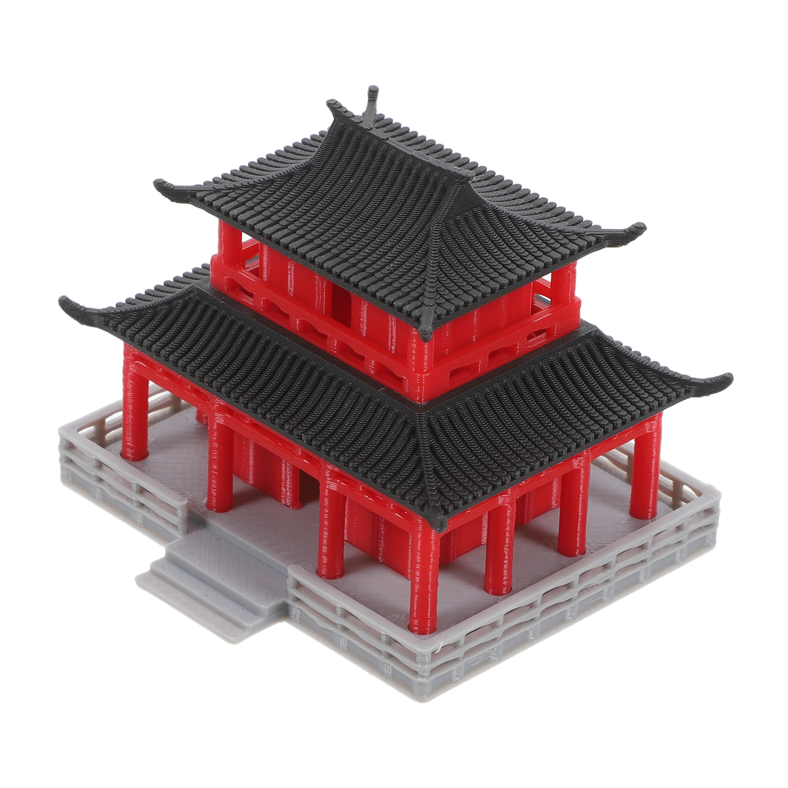 Aquarium - Mini Pavilion Pagoda Chinese Ancient Architecture