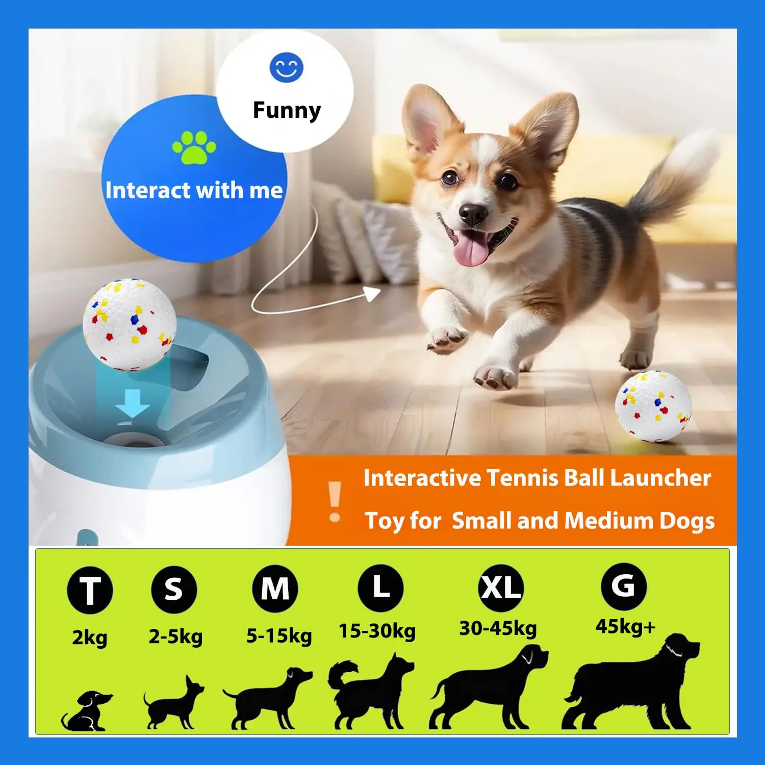 Dog Tennis Ball Launcher Dogs  - Indestructible Dog Chew Toy 评论和价格