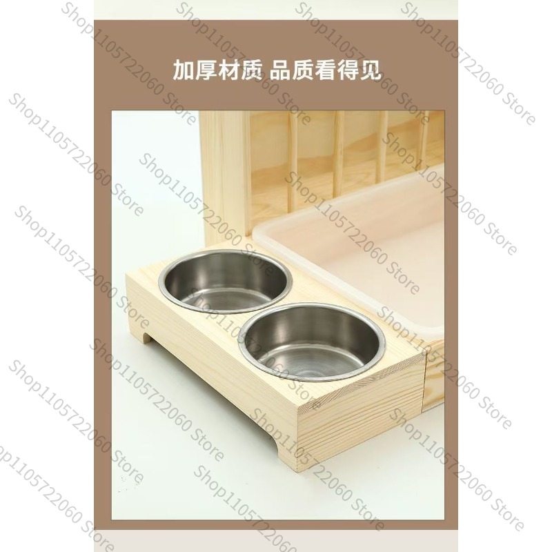 Wooden Rabbit Hay Feeder, Mini - Pet Feeders 评论和价格