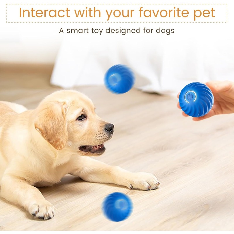 USB Smart Puppy Interactive Do - Automatic Moving Dog Ball 评论和价格