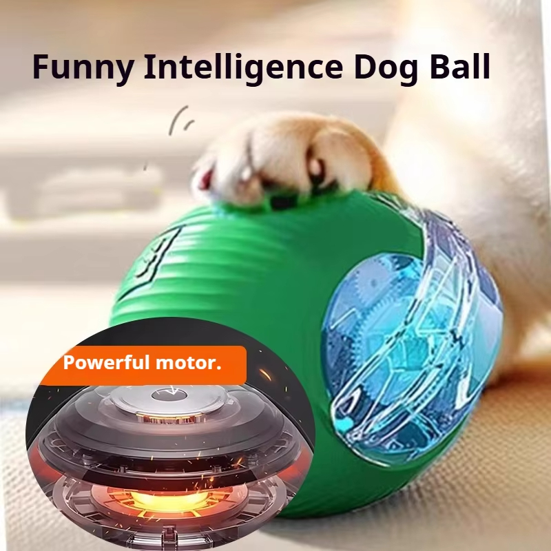 New Dog Interactive Ball Toy A - Automatic Moving Dog Ball 评论和价格
