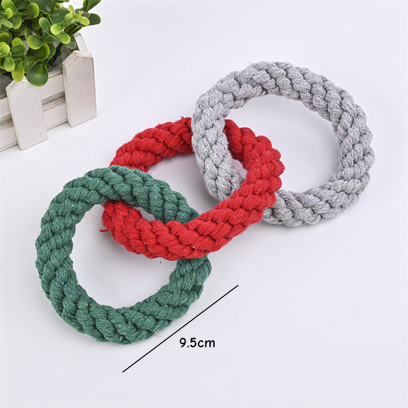 1pc Large Tough Chew Toys for  - Dog Rope Toy Aggressive Chewers 评论和价格