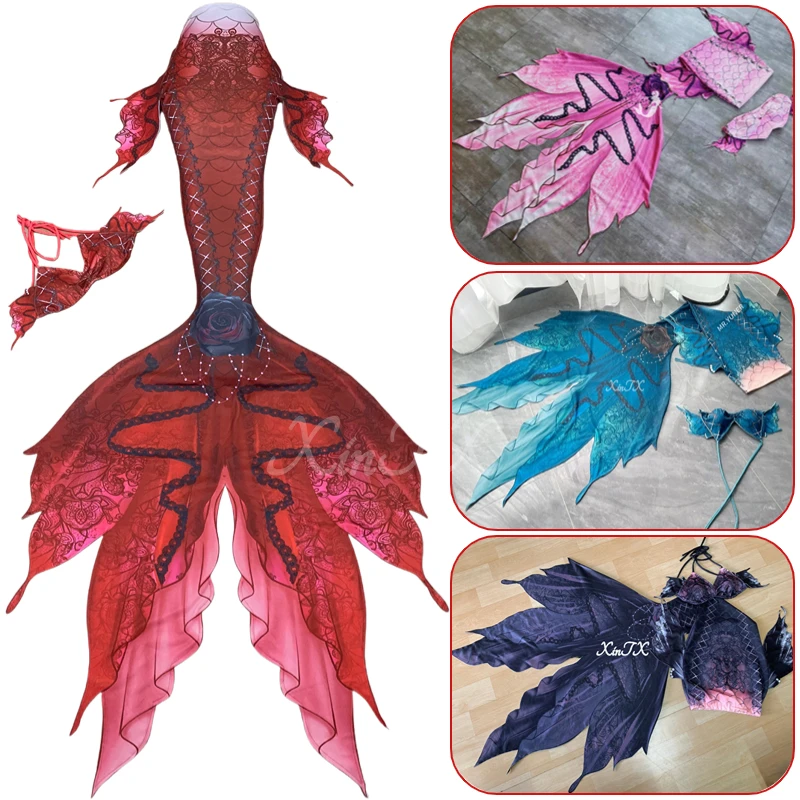 Mermaid Tail Dark Gothic Style - Aquarium 评论和价格