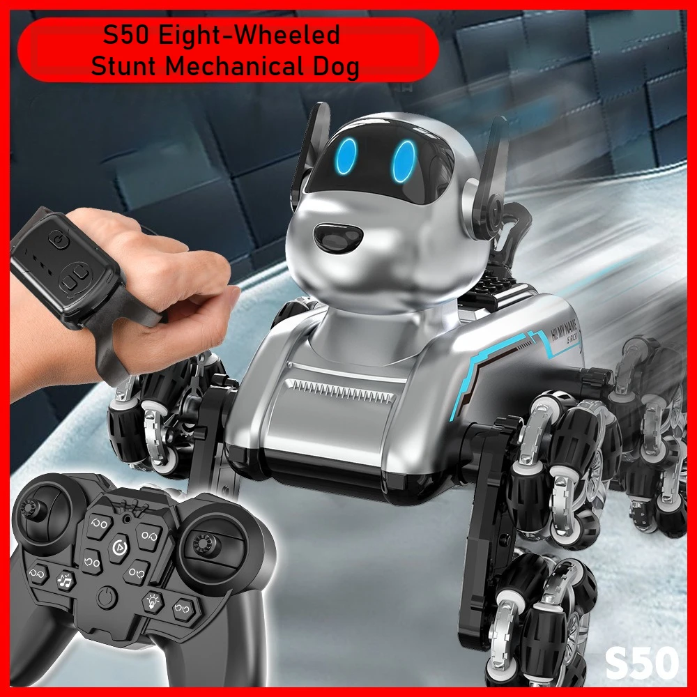 S50 Intelligent Robot Dog Gest - Dog Toys 评论和价格