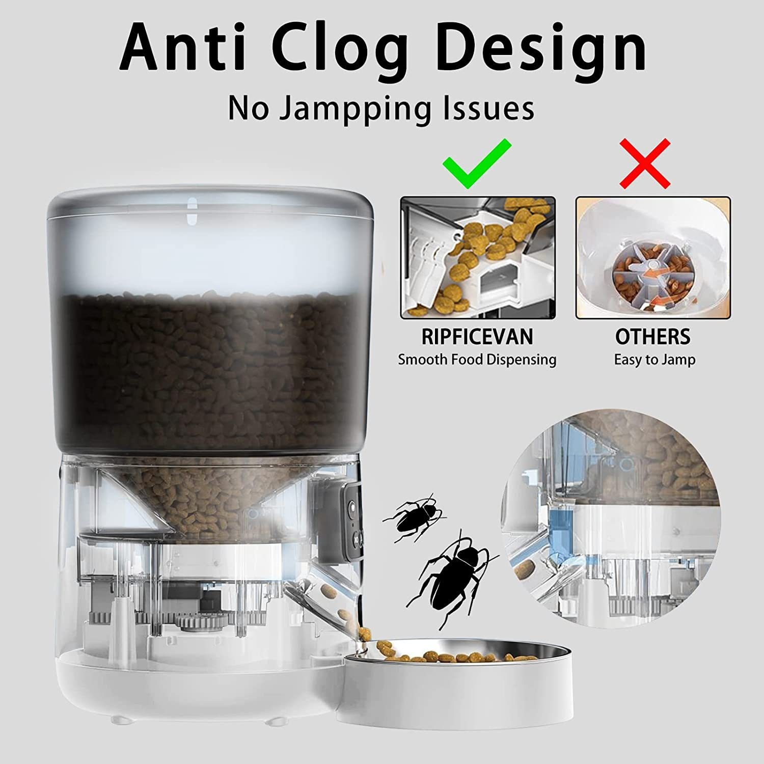 Pet Automatic Feeder 4L Smart  - Pet Feeders 评论和价格