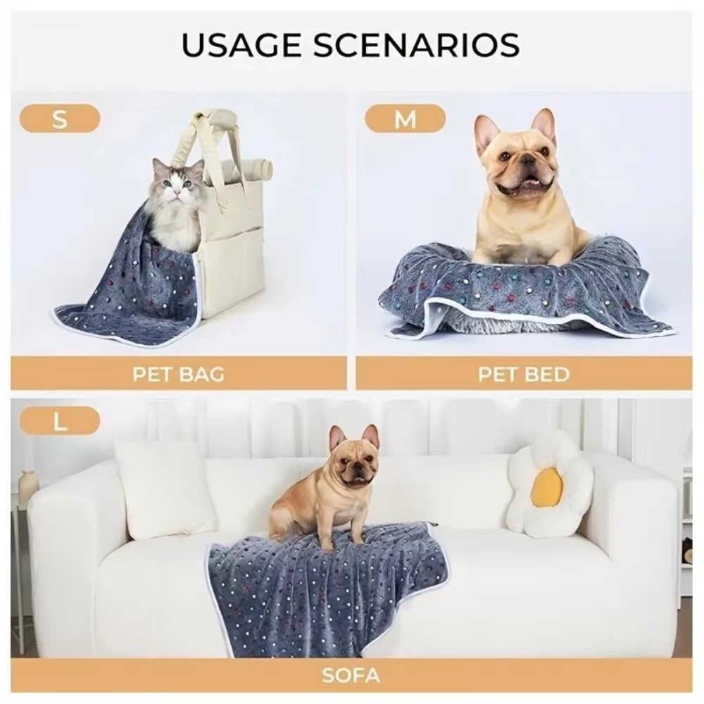 Ultra-Soft Pet Bed Blanket Cut - Pet Beds 评论和价格