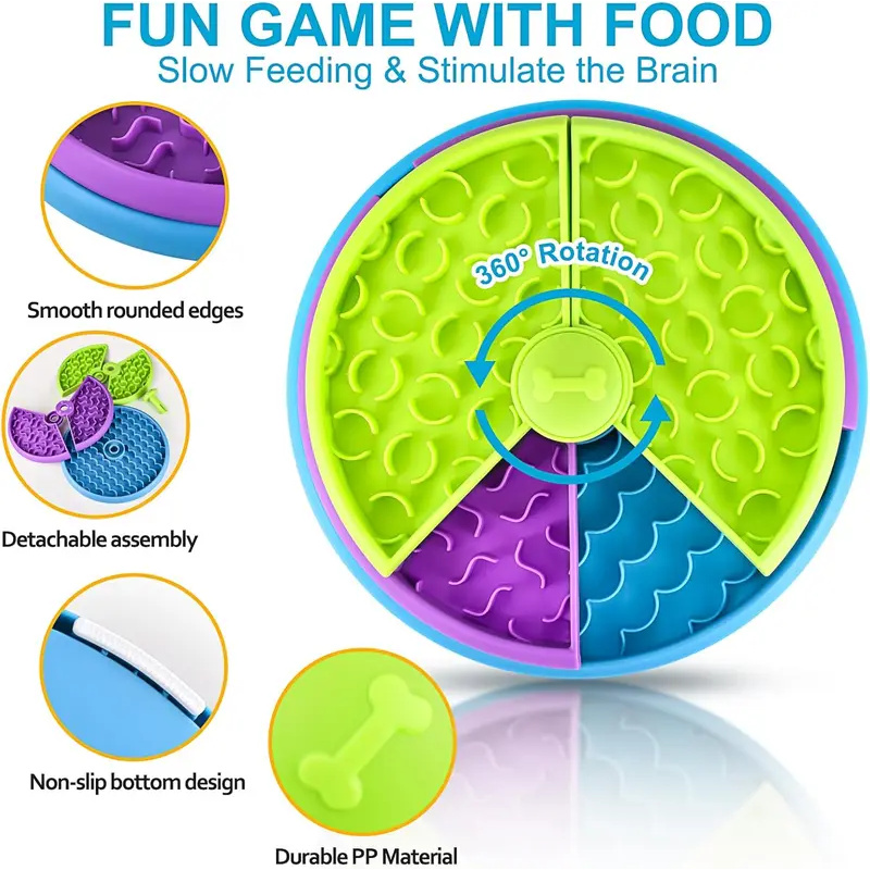 Dog Puzzle Slow Feeder Interac - Dog Puzzle Feeder Toy 评论和价格